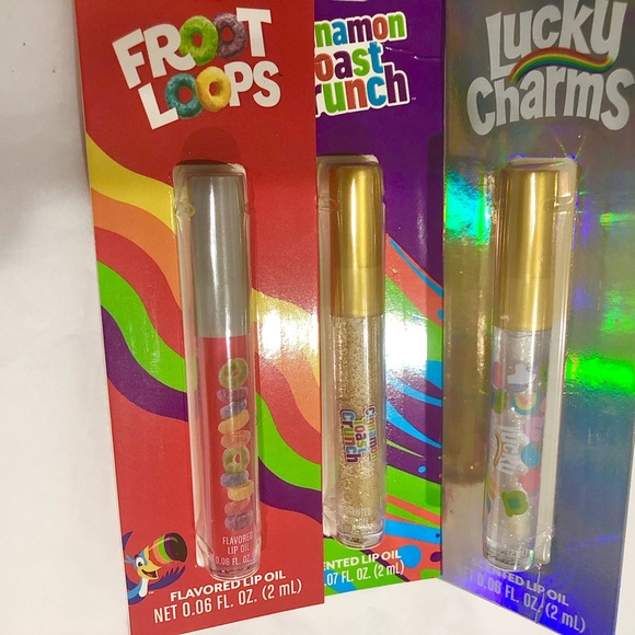 2pack‎ Breakfast Cereal flavored scented lip oils in 4 delicious flavors new - Picture 9 of 16